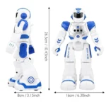 Gesture Sensing RC Robot Toy – Remote-Controlled Interactive Robot with Music, Lights & Rechargeable Battery