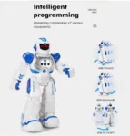 Gesture Sensing RC Robot Toy – Remote-Controlled Interactive Robot with Music, Lights & Rechargeable Battery