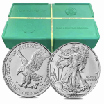 2025 American Coin Eagle Silver Uncirculated 9.999 ( pack of 20 )