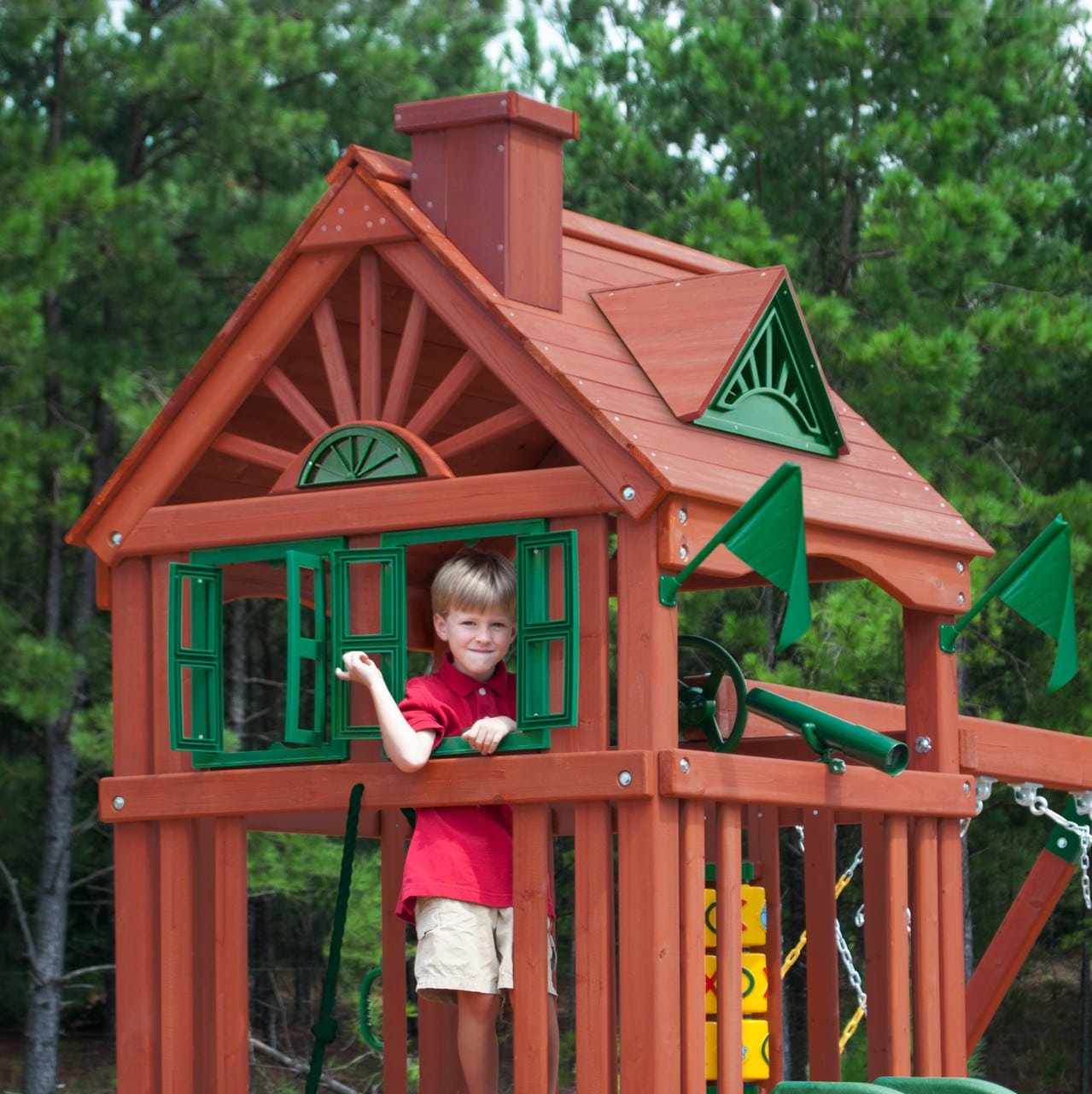 Double Down ll Swing Set