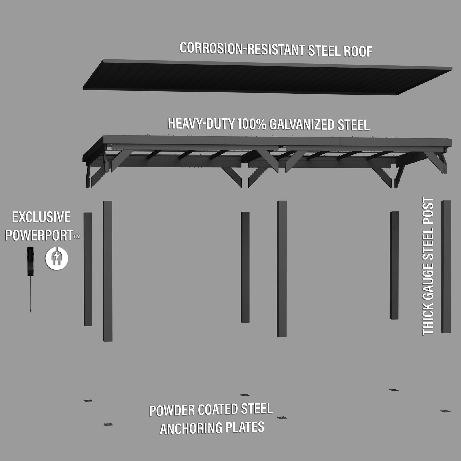 20X9.5 STONEBRIDGE GAZEBO