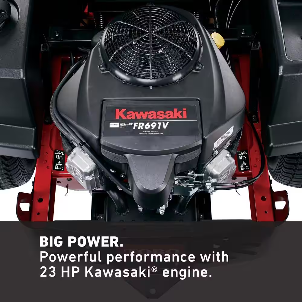 50 In. 23 HP Timecutter Ironforged Deck Kawasaki V-Twin Gas Dual Hydrostatic Zero Turn Riding Mower