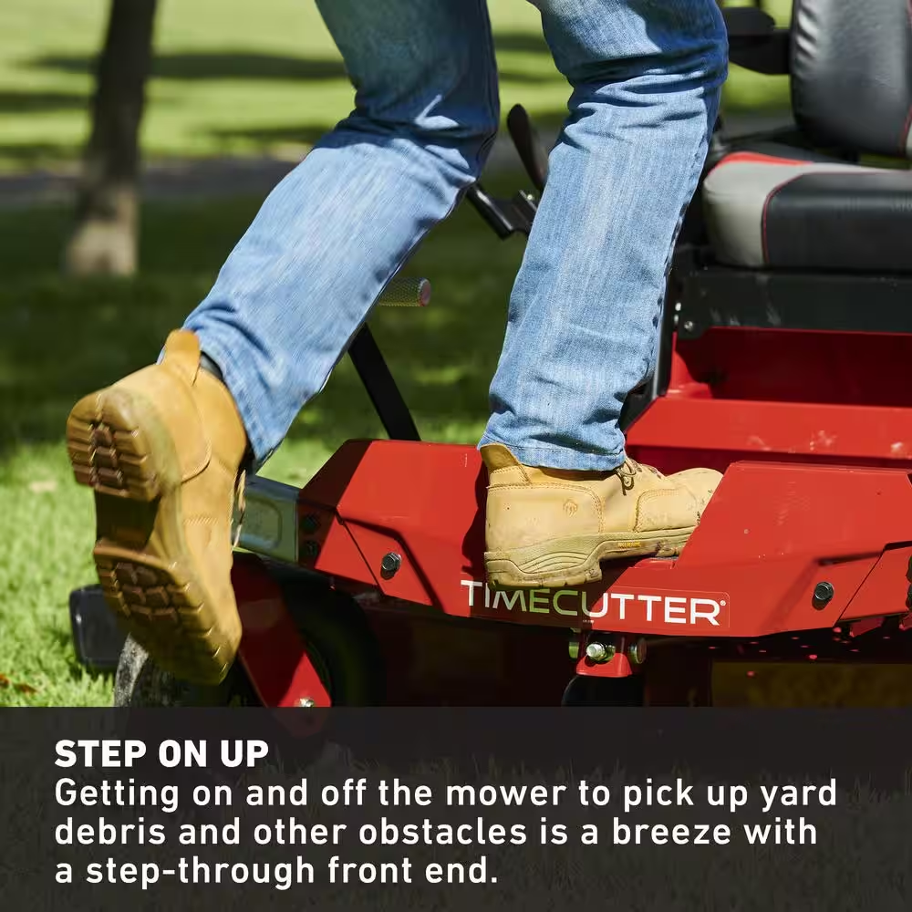 50 In. 23 HP Timecutter Ironforged Deck Kawasaki V-Twin Gas Dual Hydrostatic Zero Turn Riding Mower
