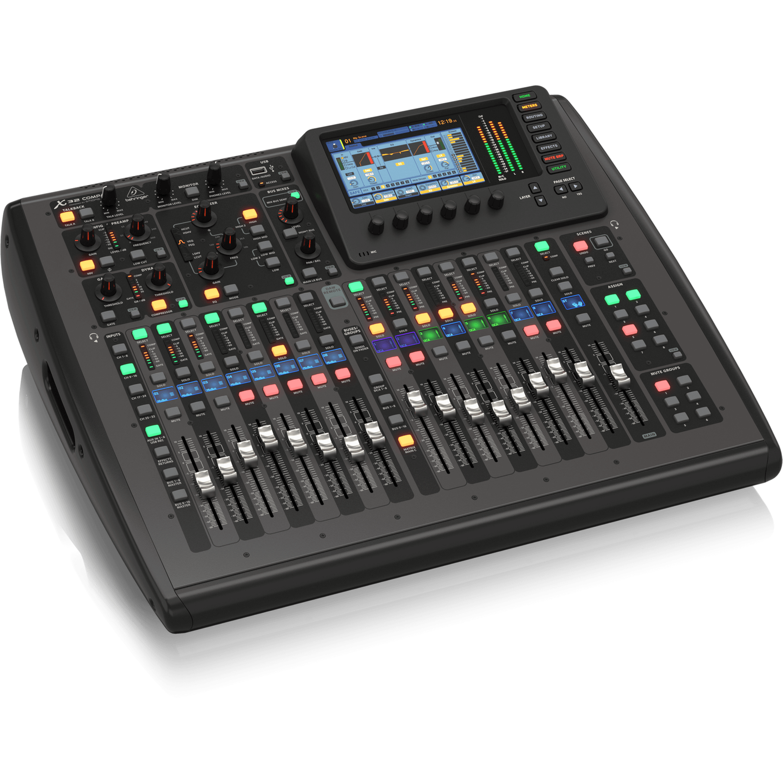 Behringer X32 Compact 40-Input, 25-Bus Digital Mixing Console