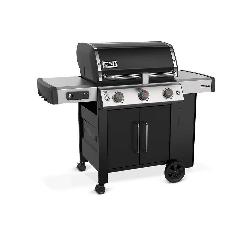 Weber Grills Genesis II EX-315 Smart Propane Gas Grill - Black