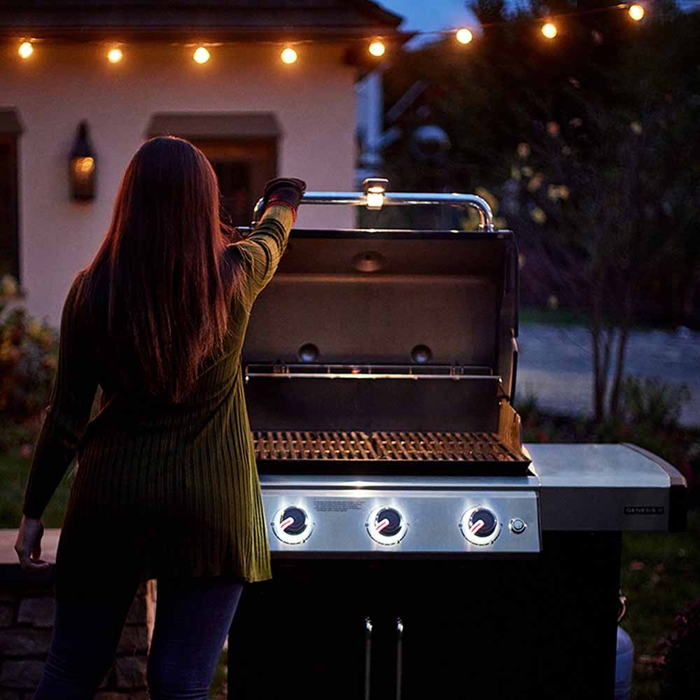 Weber Grills Genesis II EX-315 Smart Propane Gas Grill - Black