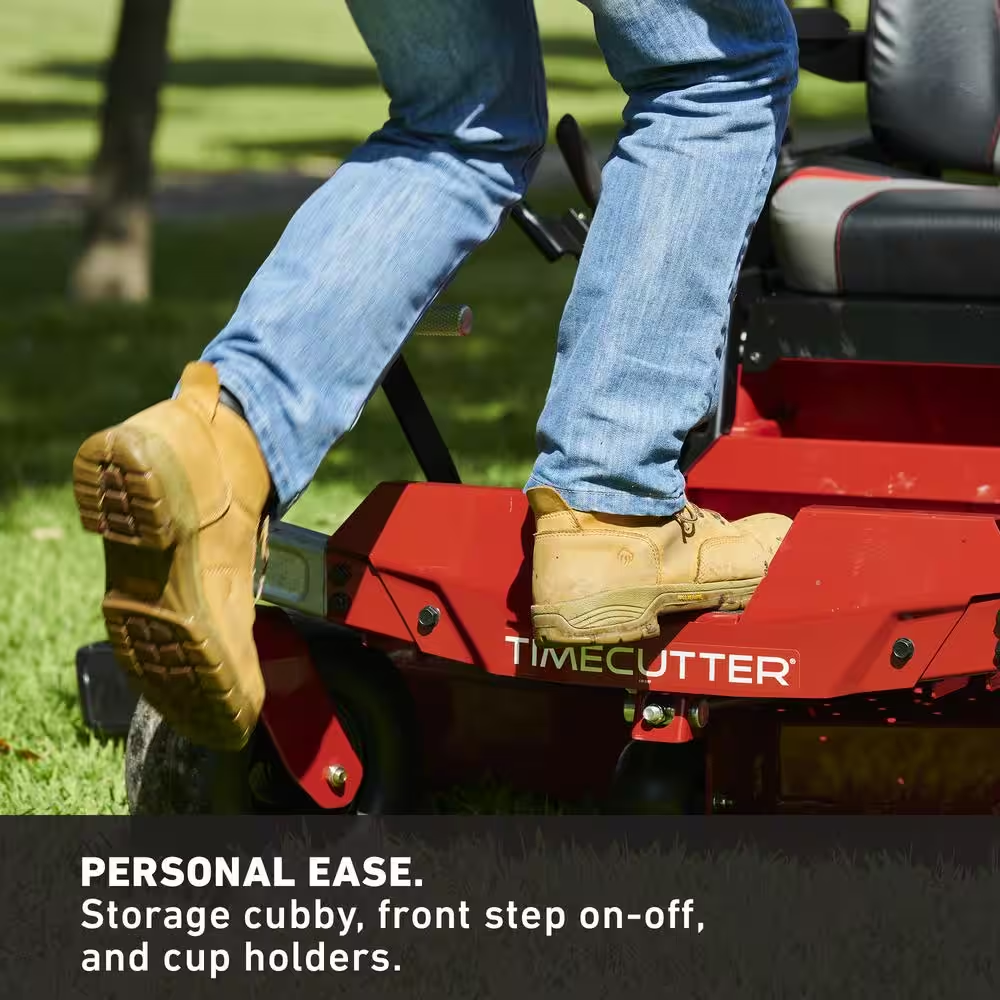 Timecutter 42 In. Briggs and Stratton 22 HP V-Twin Gas Dual Hydrostatic Zero Turn Riding Mower with Smart Speed