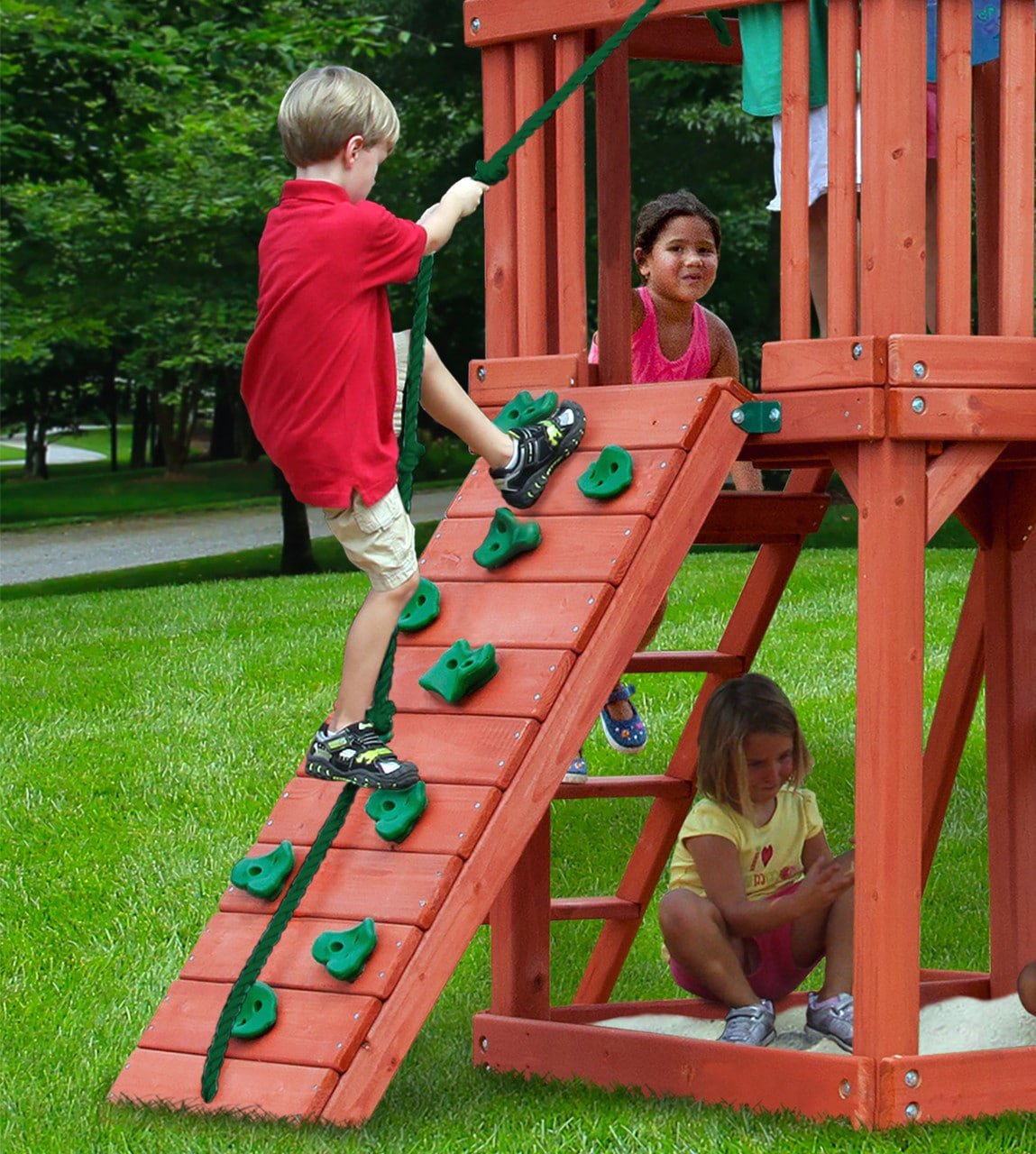 Double Down ll Swing Set