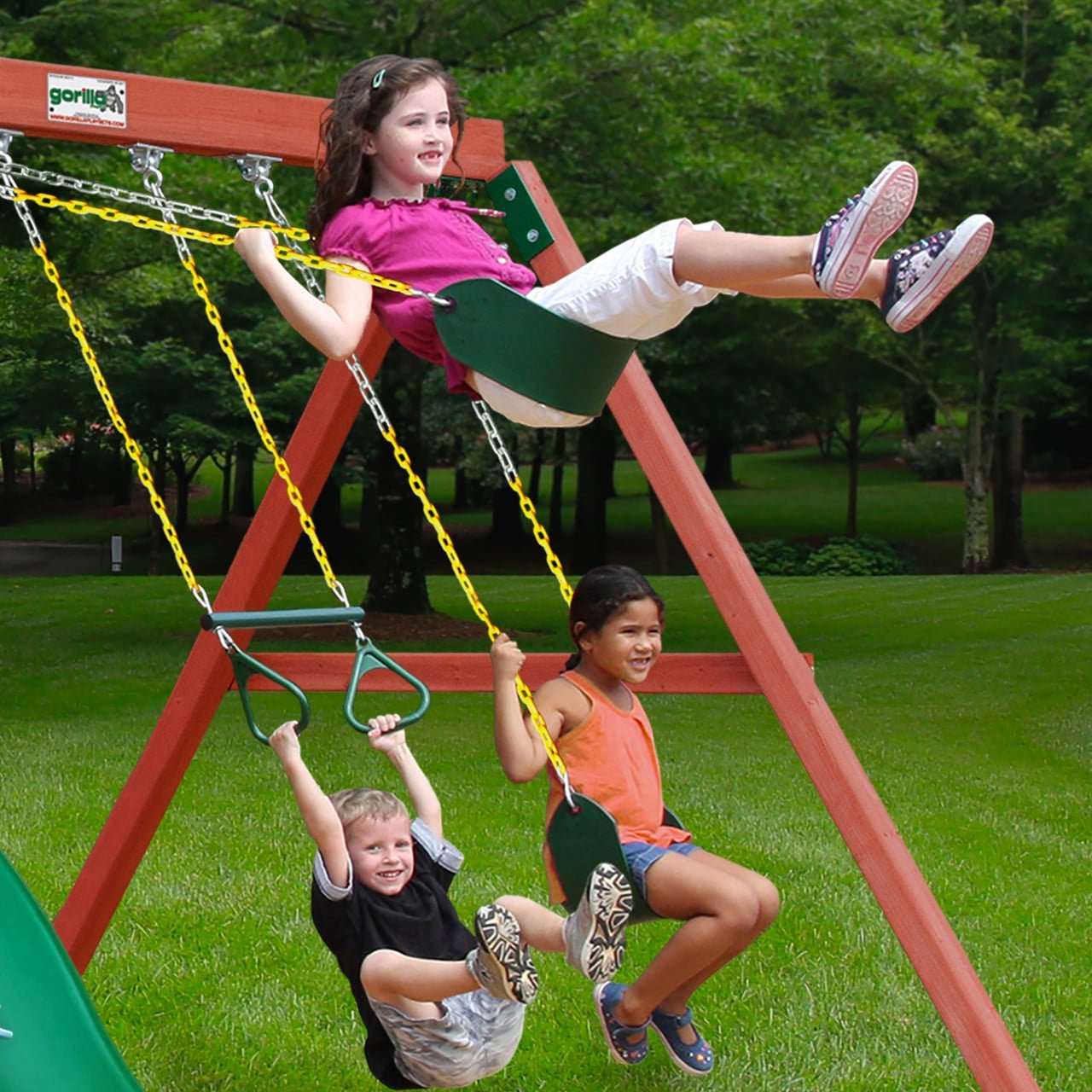 Double Down ll Swing Set