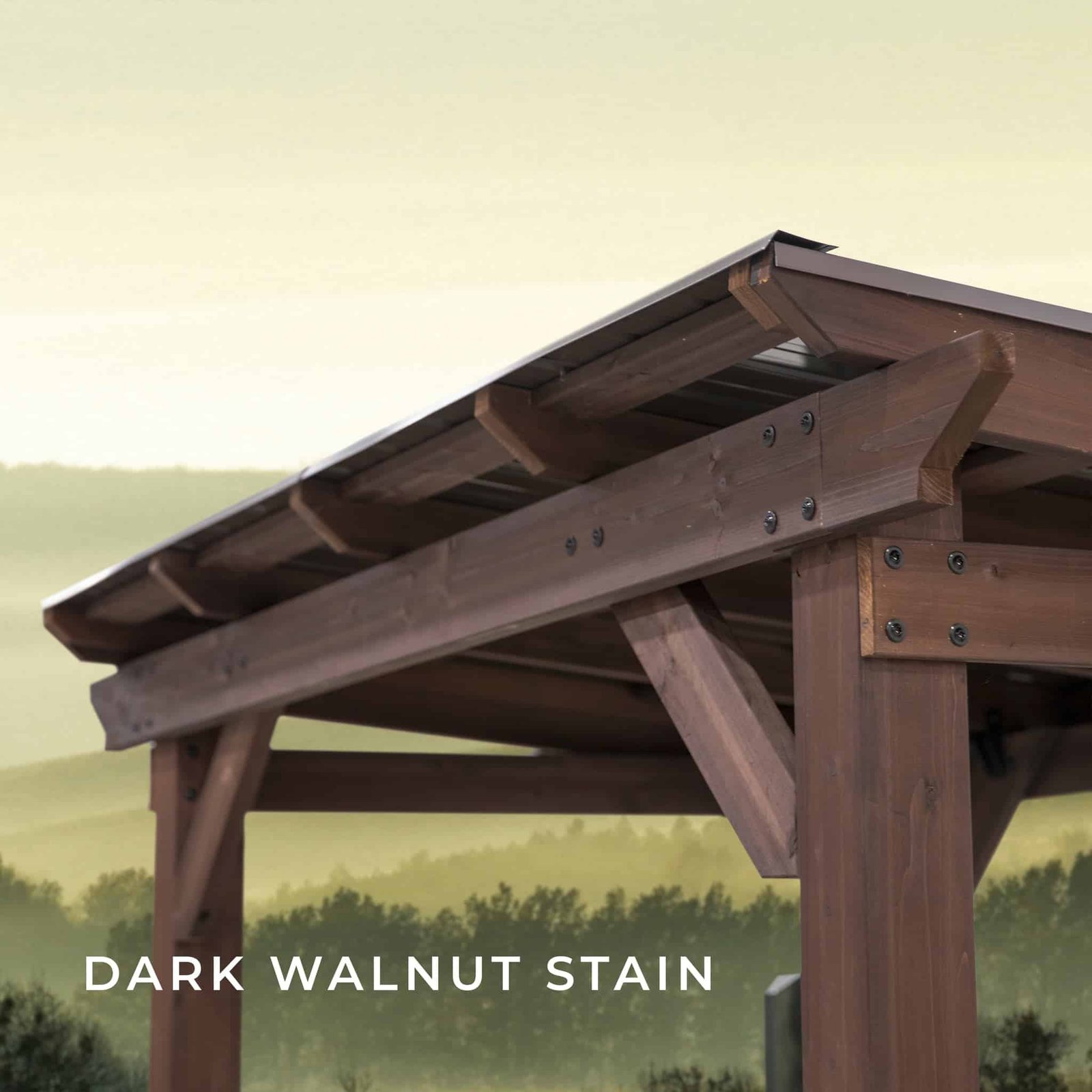 Backyard Discovery SAXONY GRILL GAZEBO 8.5 ft. x 5.5 ft.