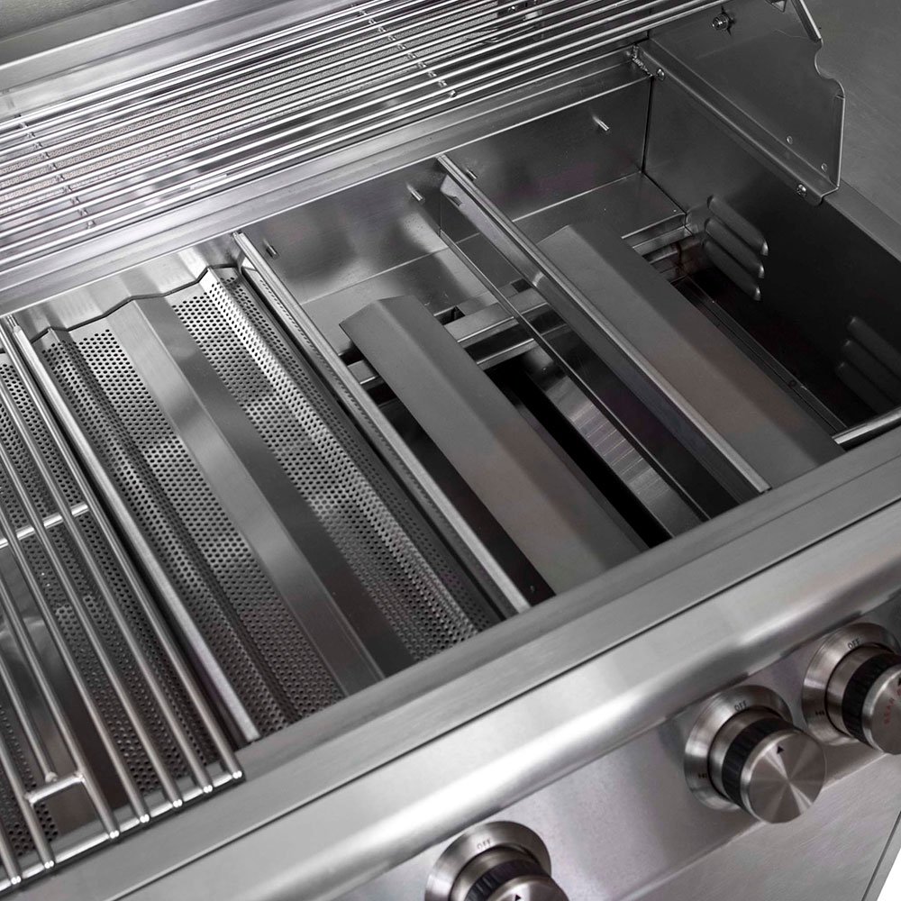 Blaze Grills LTE 32-Inch 4-Burner Built-In Propane Gas Grill with Rear Infrared Burner & Grill Lights