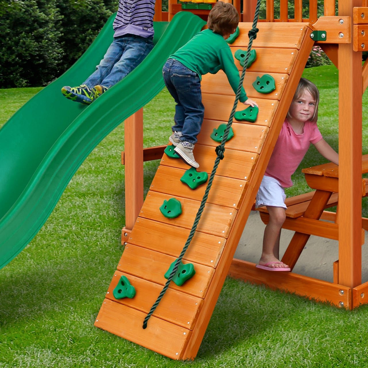 Chateau Tower Swing Set