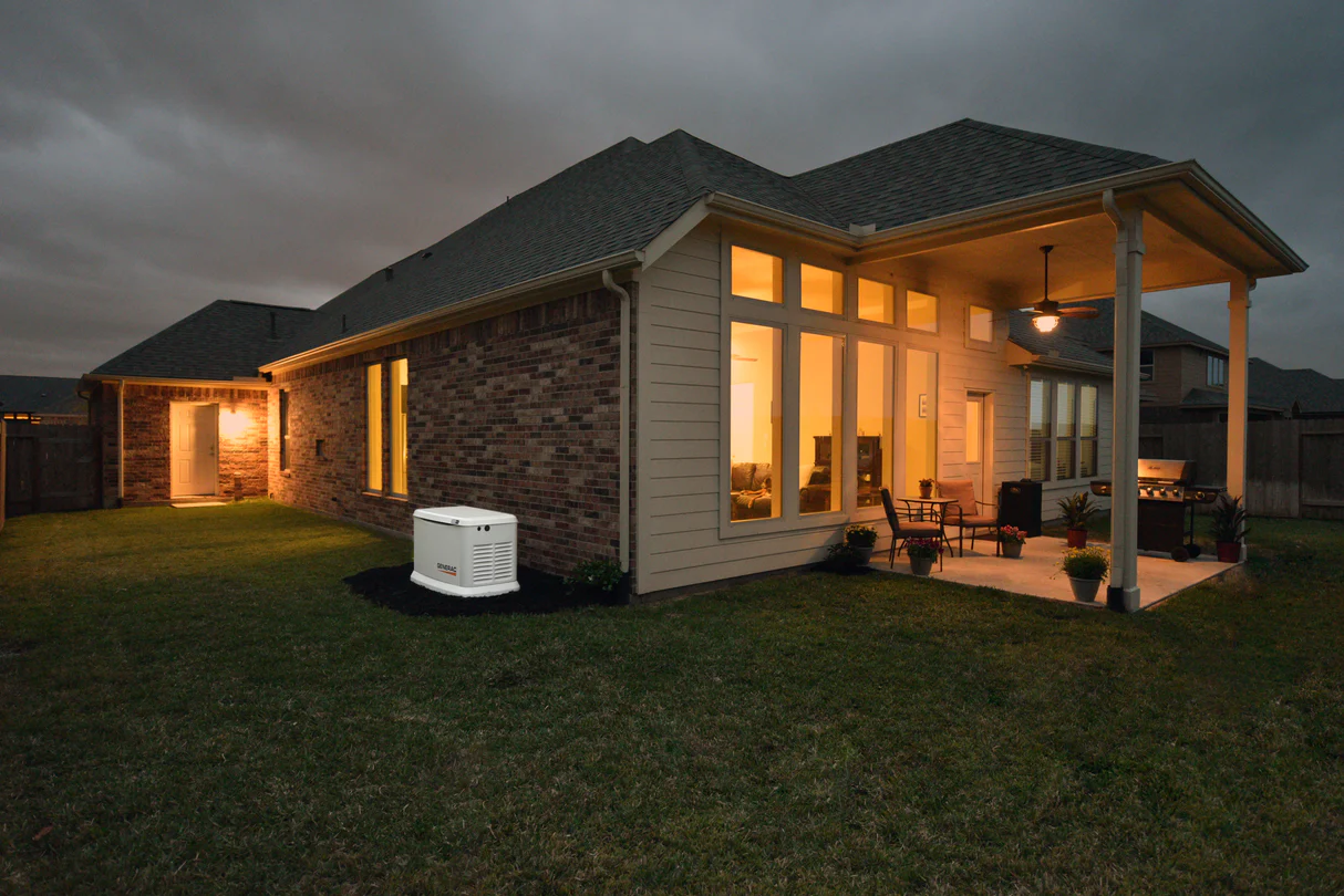 Generac 7210 Guardian 24kW Home Standby Generator with PWRview Transfer Switch Wi-Fi Enabled
