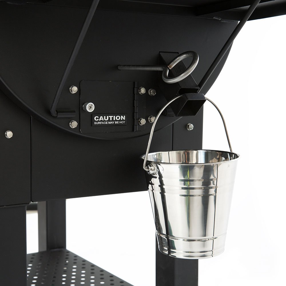 Green Mountain Grills Wi-Fi Controlled Stainless Steel Ledge Prime Plus Freestanding Pellet Grill