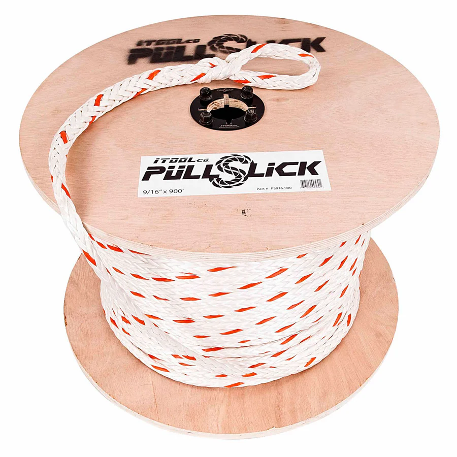 iTOOLco P78-1200 Double Braid Pulling Rope, 7/8" x 1200' L