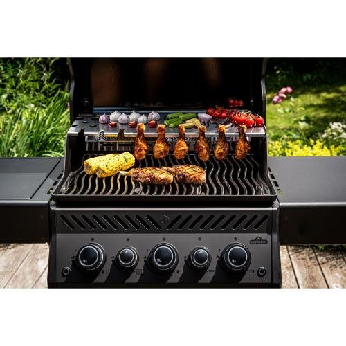 Napoleon Phantom Rogue SE 425 RSIB Propane Gas Grill with Infrared Rear & Side Burner - Black