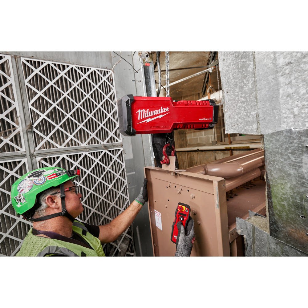 Milwaukee 2983-22HD M18 Compact 1 Ton Chain Hoist w/ One Key