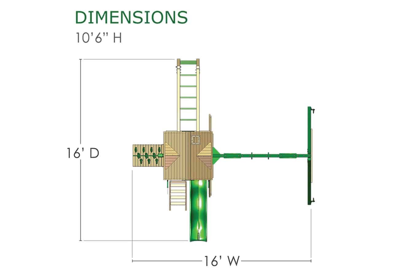 Sun Vaalley Swing Set