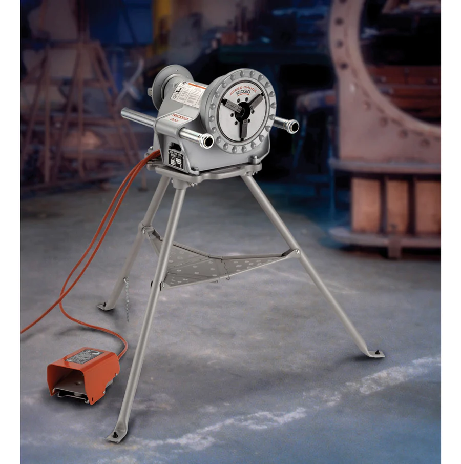 RIDGID 15682 300 Complete (38 RPM) Pipe Threading Machine