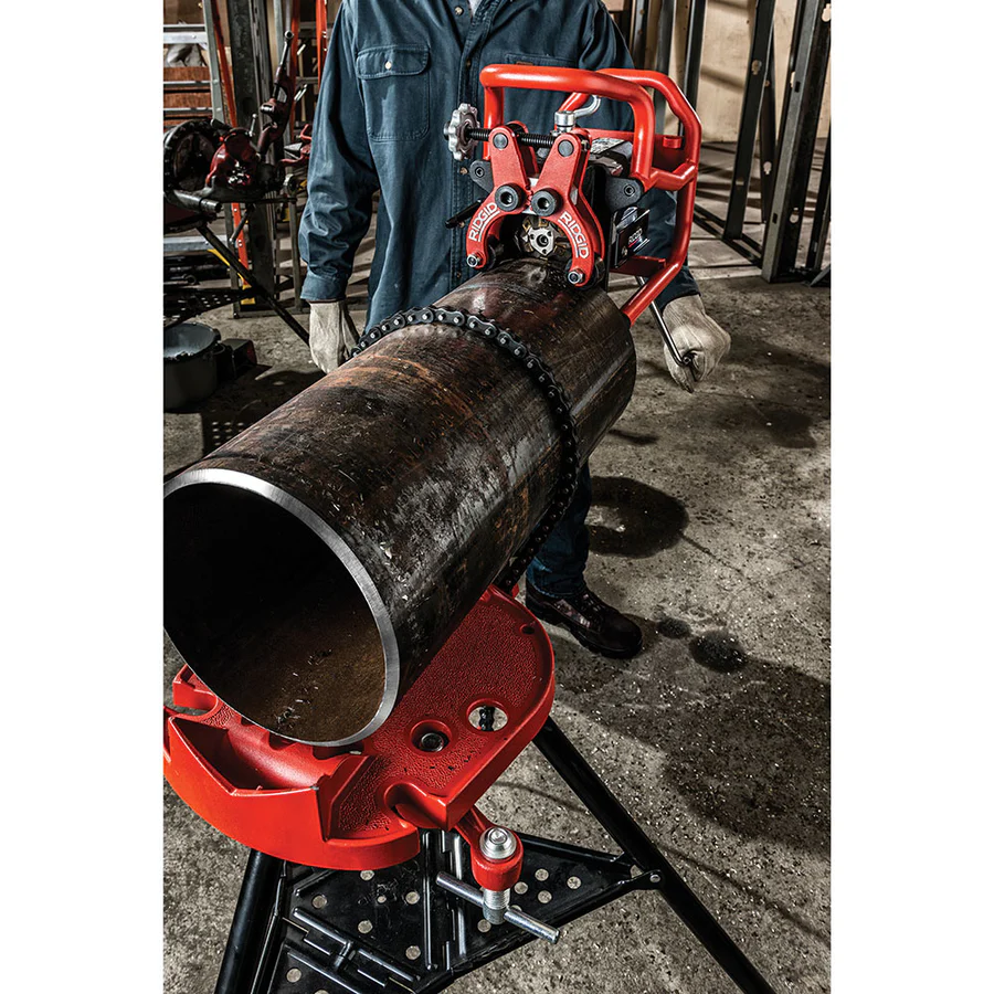 RIDGID 49298 B-500 Portable Pipe Beveller With 37-1/2 Degree Cutter Head