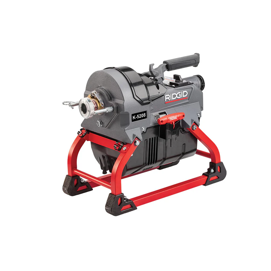 RIDGID 61688 K-5208, 115V 60Hz Sectional Drain Cleaner With Guide Hose
