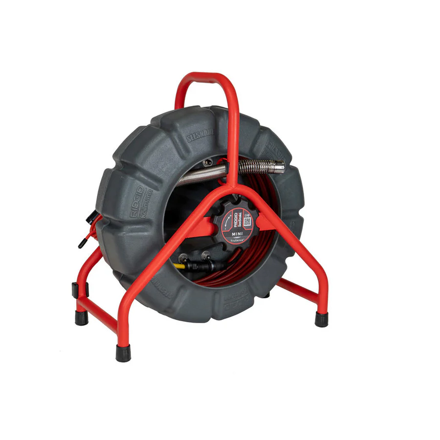 RIDGID 63628 200' Mini 30mm TruSense Self-Leveling Color Reel