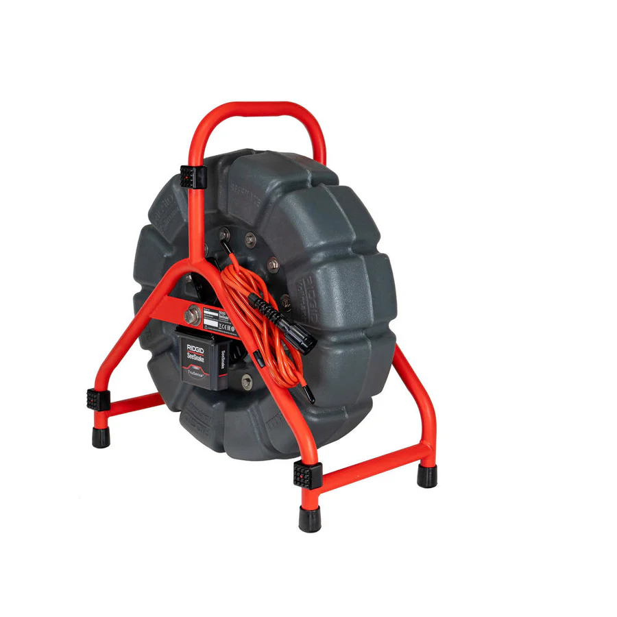 RIDGID 63628 200' Mini 30mm TruSense Self-Leveling Color Reel