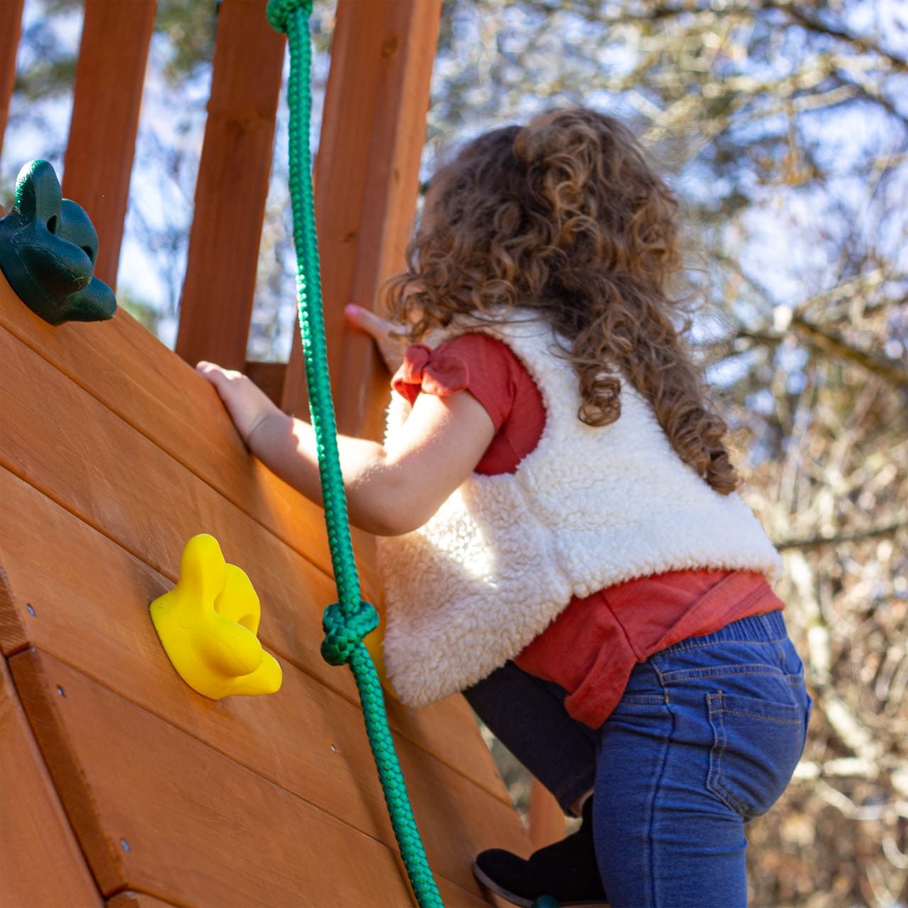 Outing w/ Tube Slide Swing Set