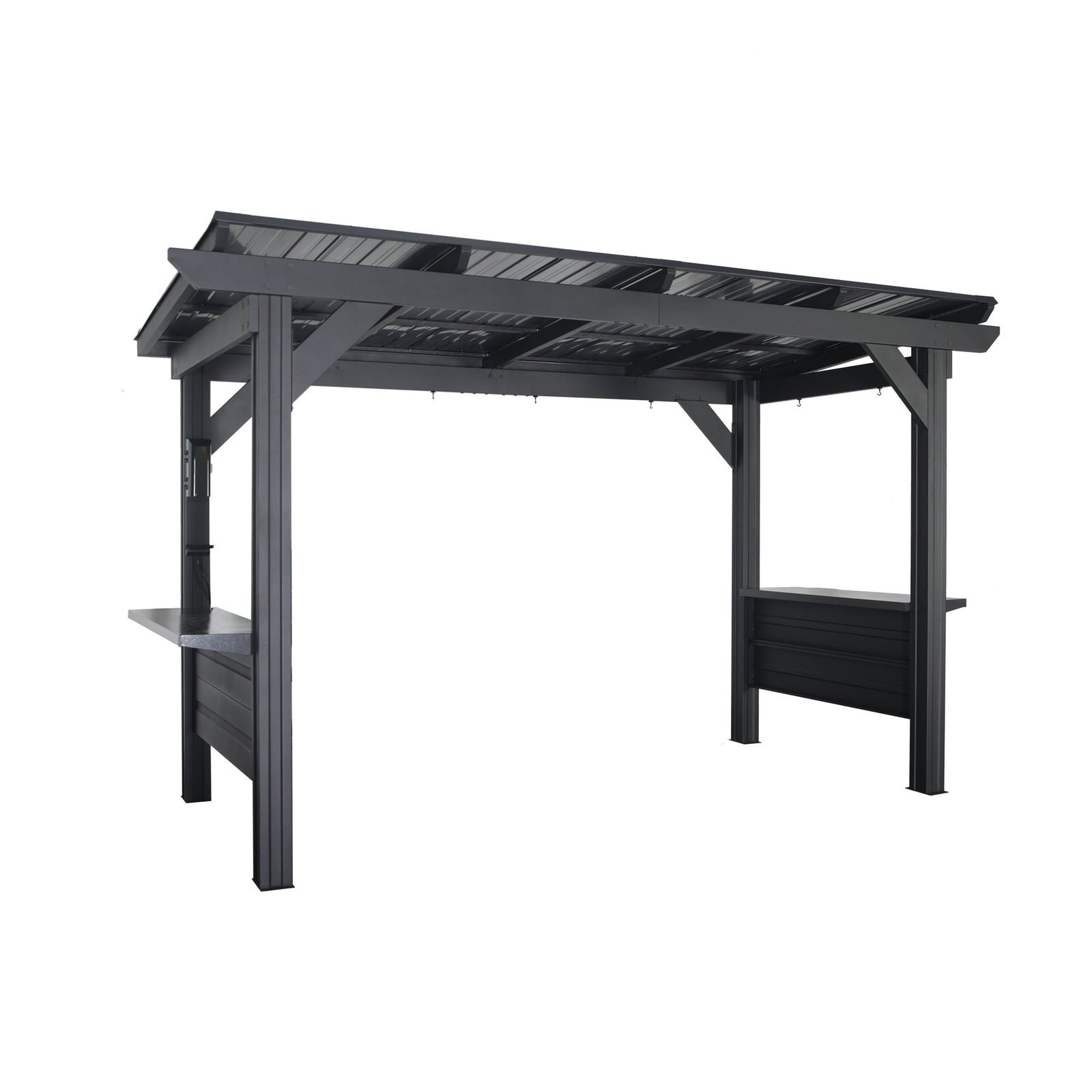 Rockport Xl Steel Grill Gazebo