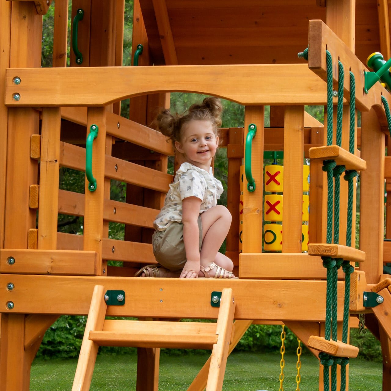Chateau Tower Swing Set