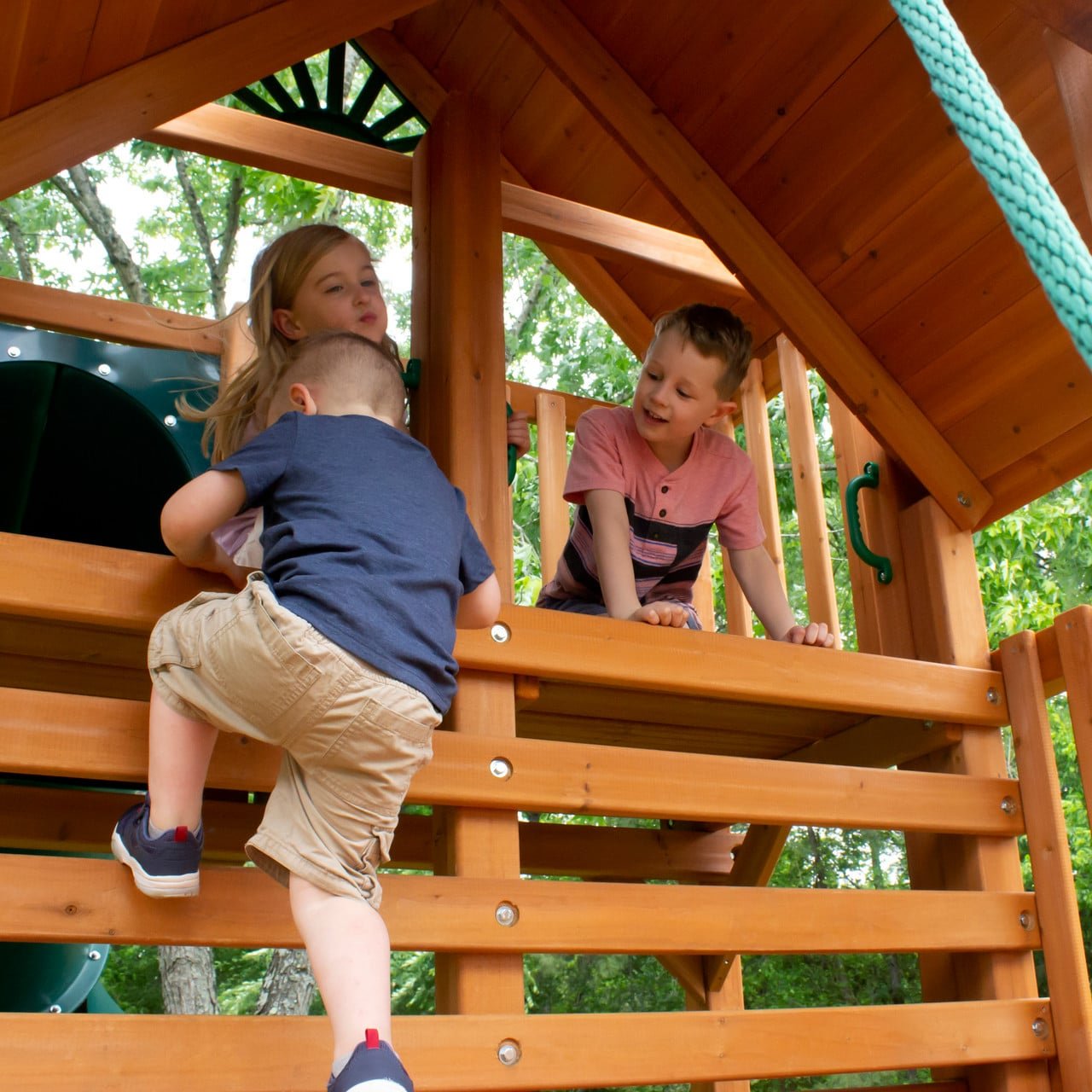 Treasure Trove II Swing Set