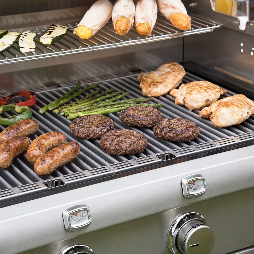 Saber Grills Stainless 670 40-Inch 4-Burner Built-In Infrared Natural Gas Grill