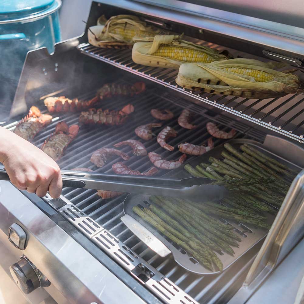 Saber Grills Stainless 670 40-Inch 4-Burner Built-In Infrared Natural Gas Grill