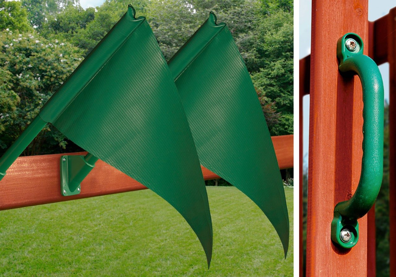 Double Down ll Swing Set