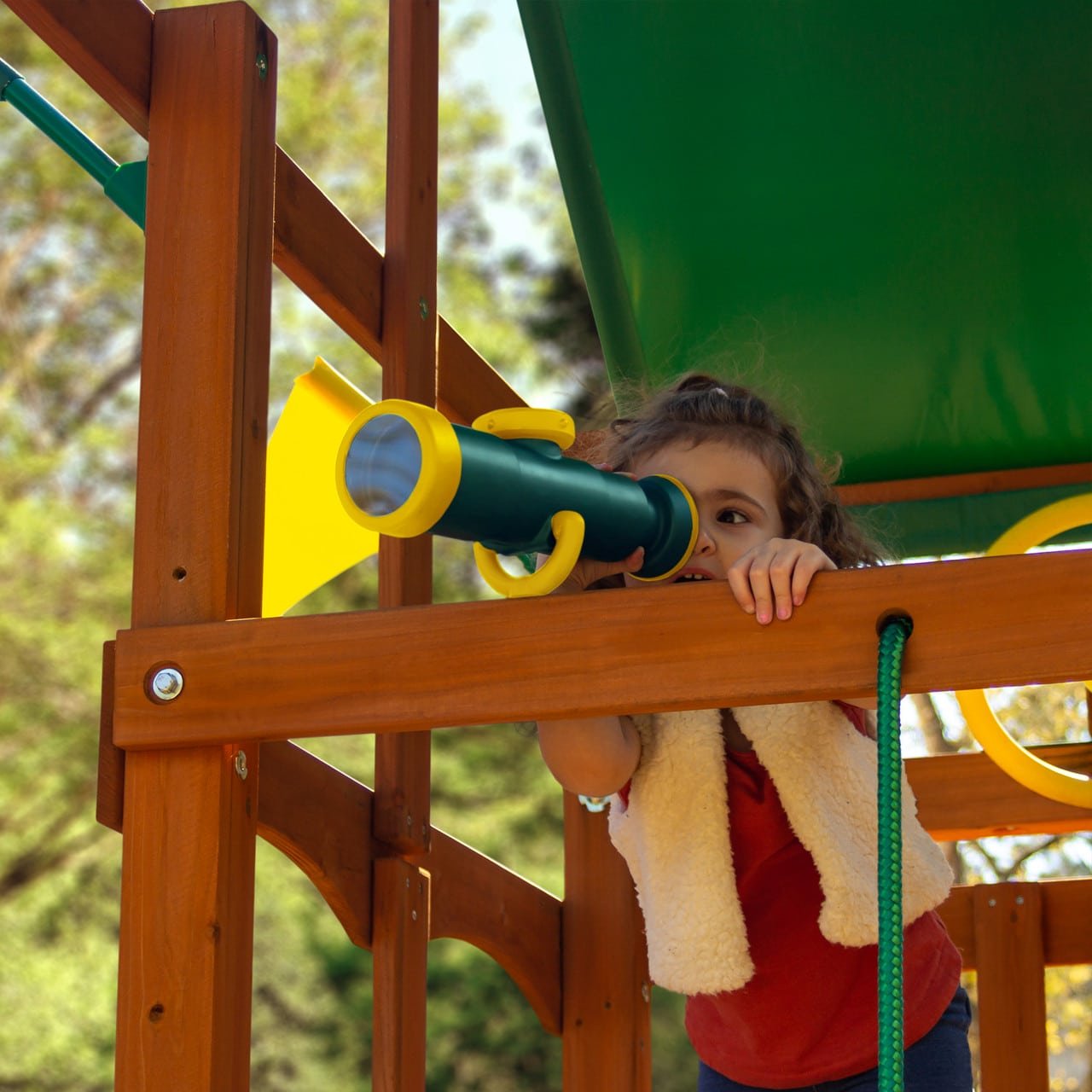 Outing w/ Dual Slides Swing Set