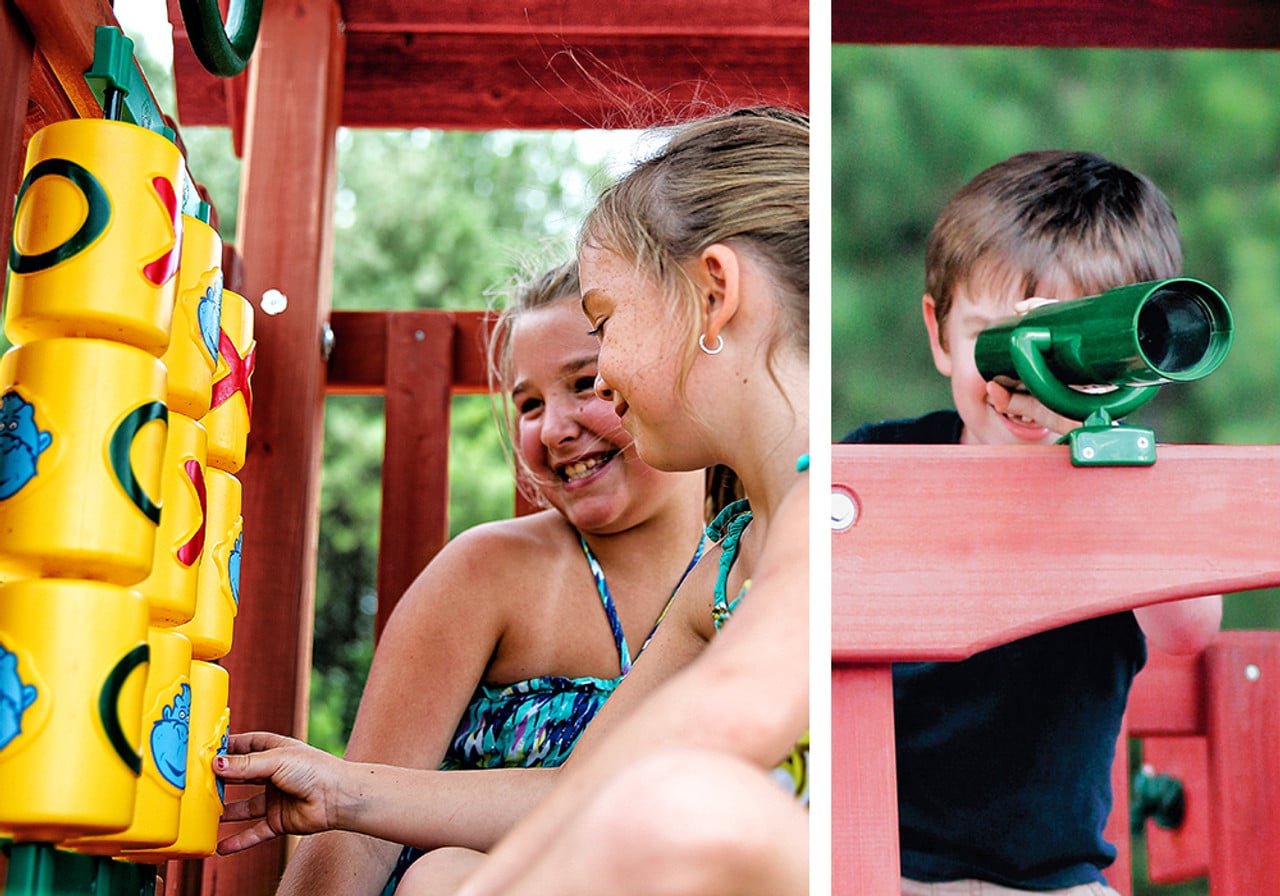 Double Down ll Swing Set