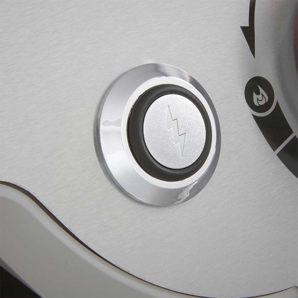 Weber Grills Genesis SPX-435 Propane Gas Smart Grill with Sear Burner & Side Burner - Stainless Steel