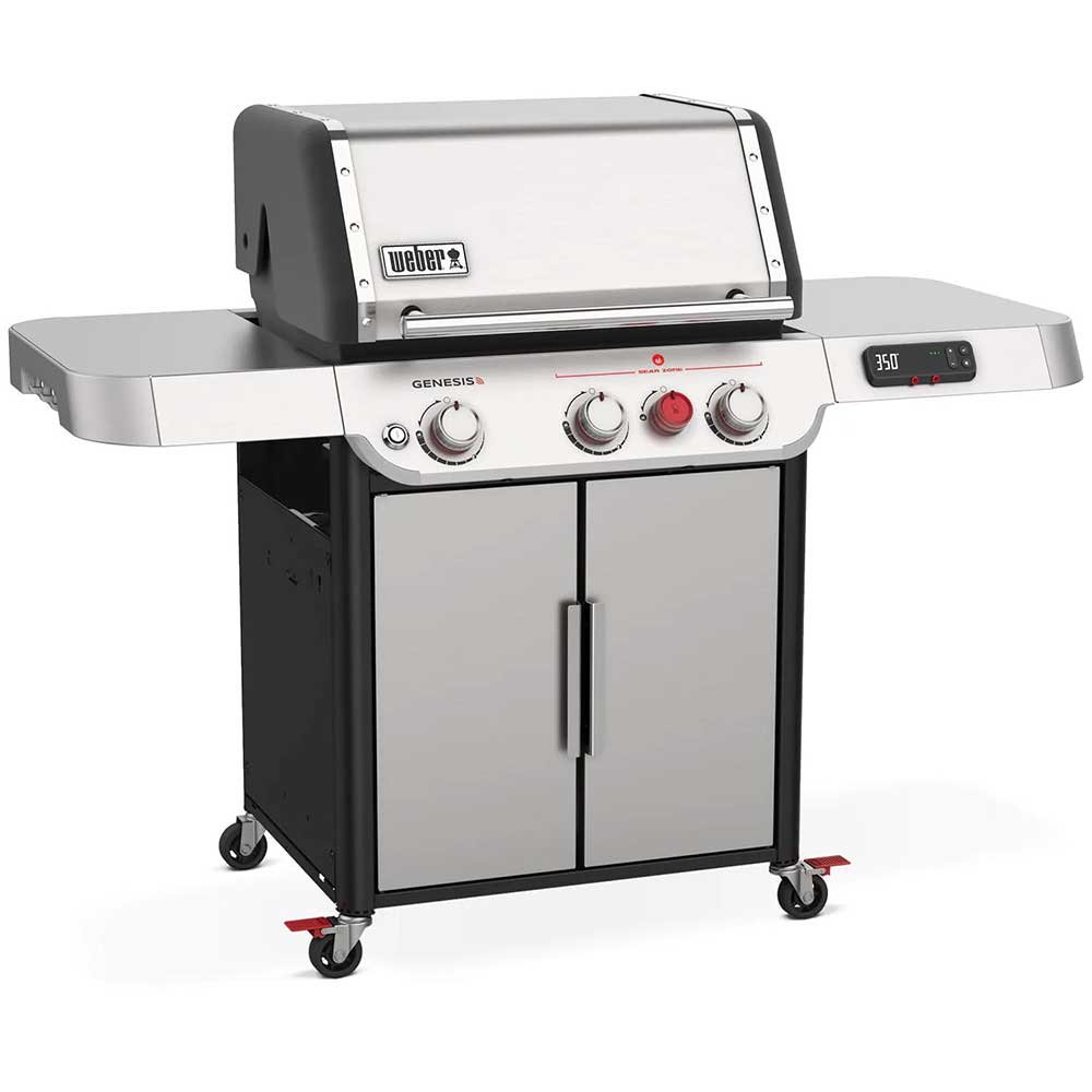 Weber Grills Genesis SX-325s Propane Gas Smart Grill with Sear Burner - Stainless Steel