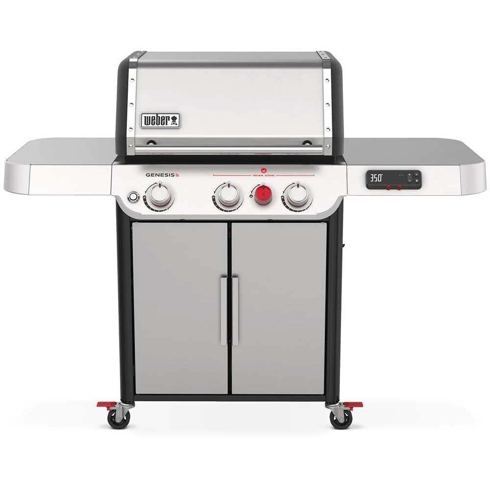 Weber Grills Genesis SX-325s Propane Gas Smart Grill with Sear Burner - Stainless Steel