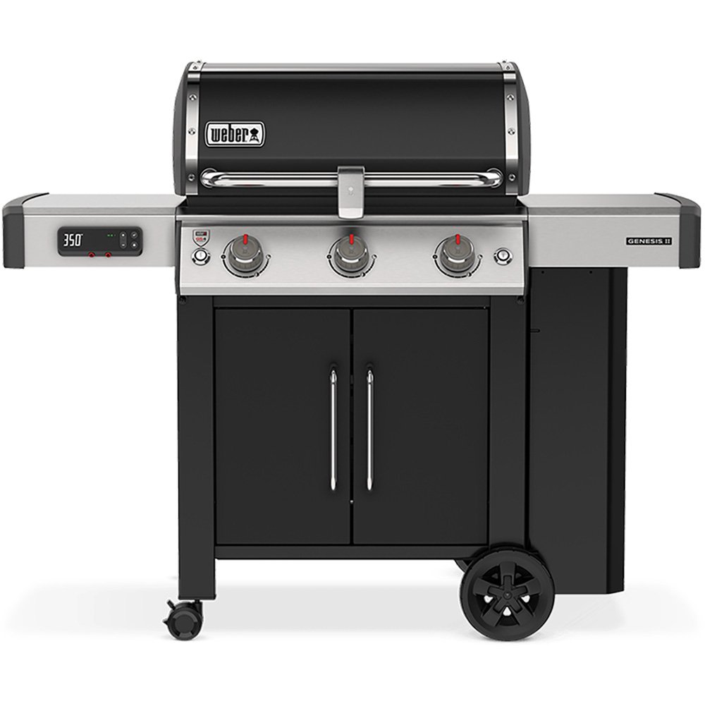 Weber Grills Genesis II EX-315 Smart Propane Gas Grill - Black
