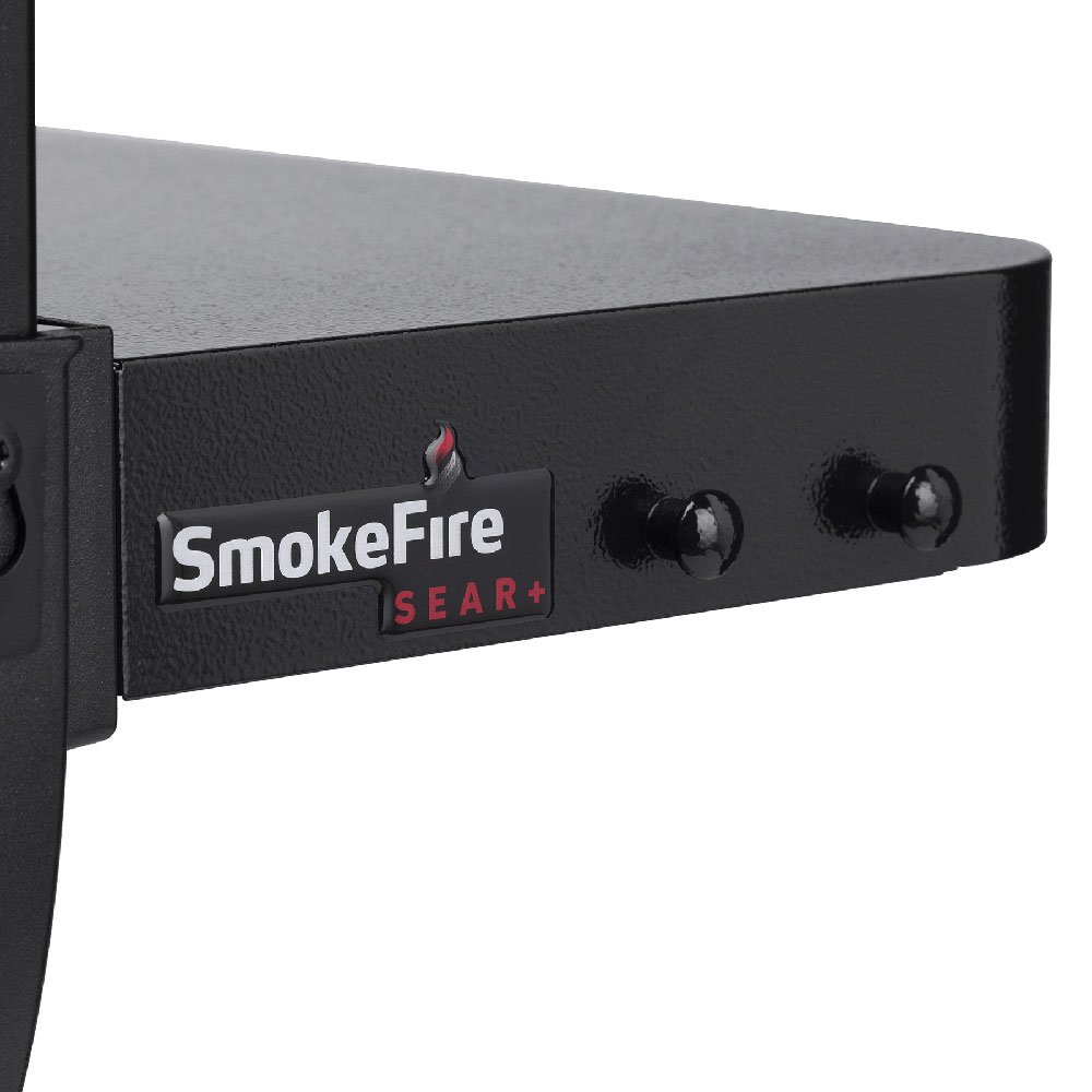 Weber Grills SmokeFire Sear+ ELX6 36-Inch Wi-Fi Enabled Wood Fired Pellet Grill - Black