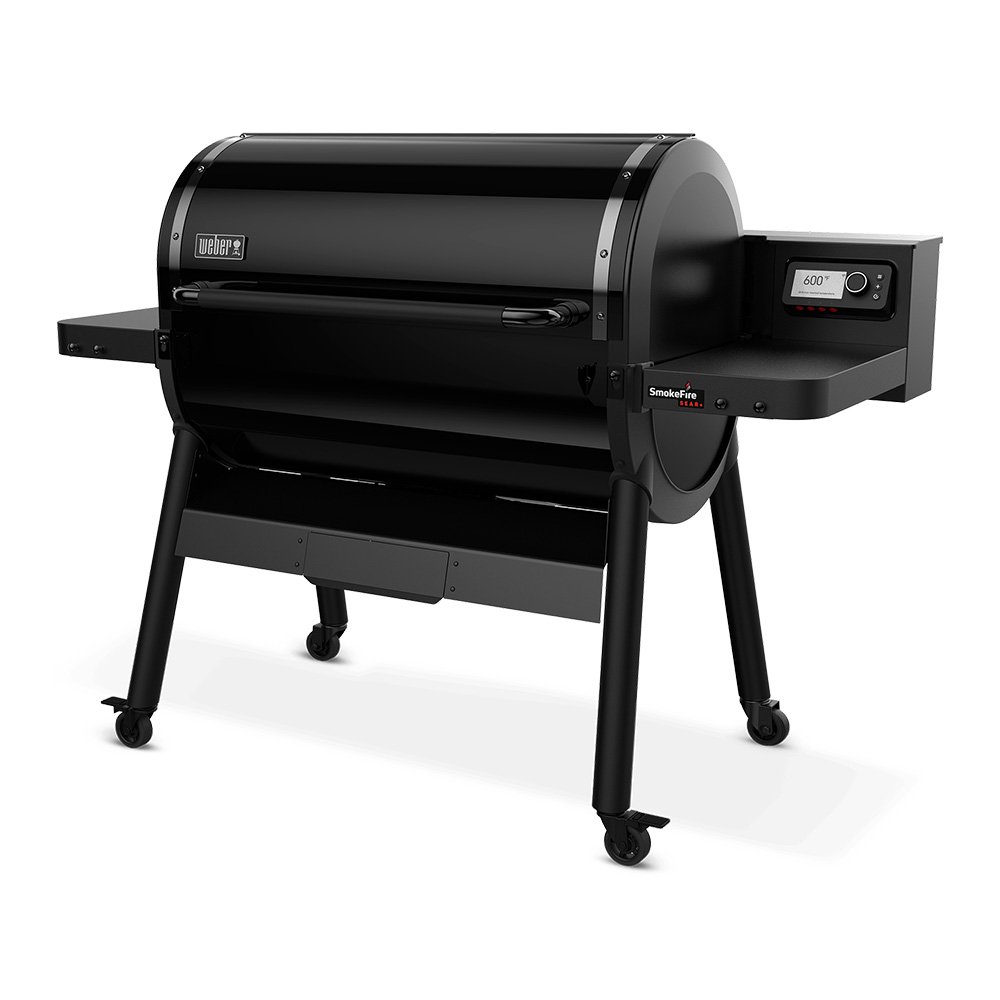 Weber Grills SmokeFire Sear+ ELX6 36-Inch Wi-Fi Enabled Wood Fired Pellet Grill - Black