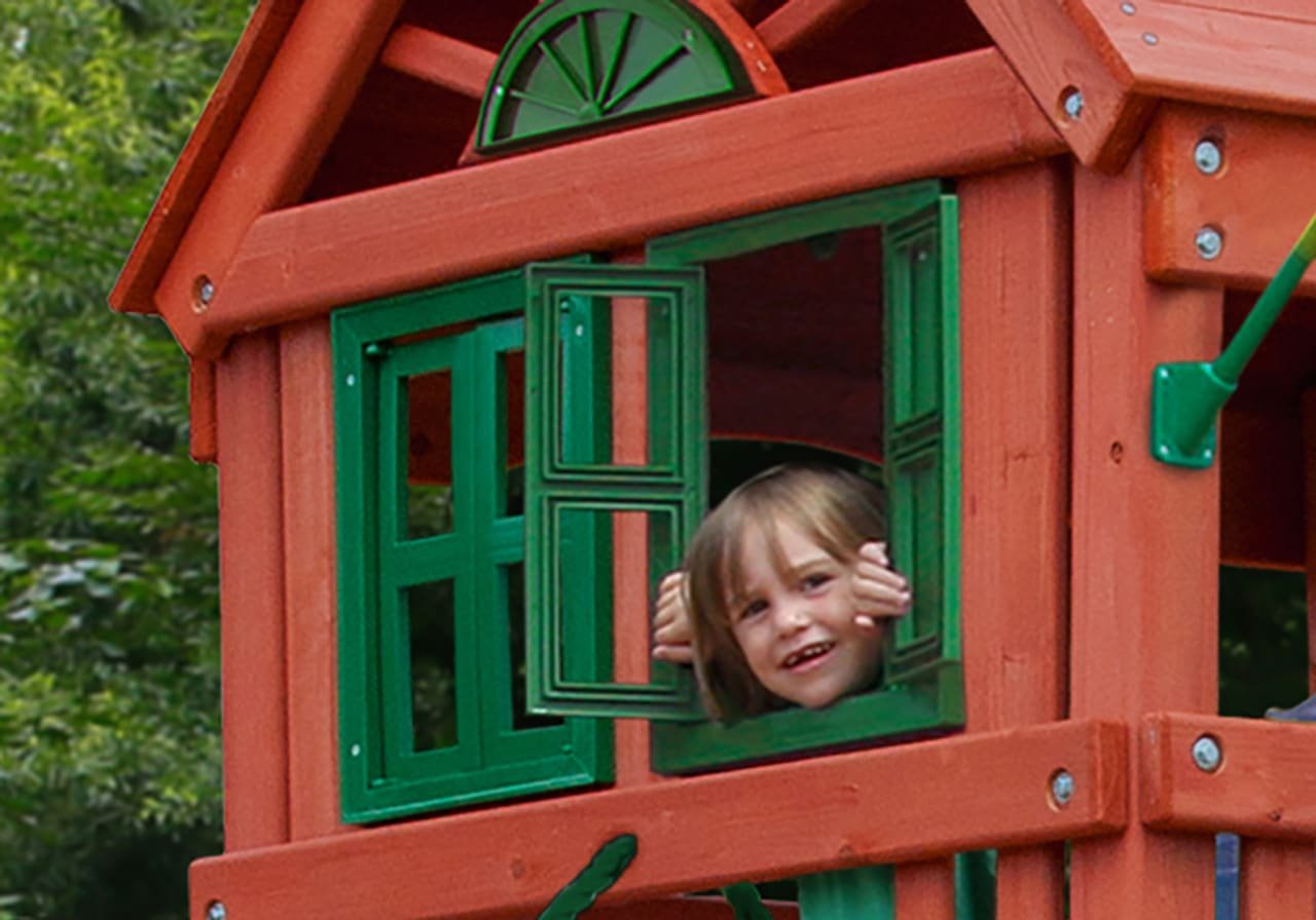 Double Down ll Swing Set