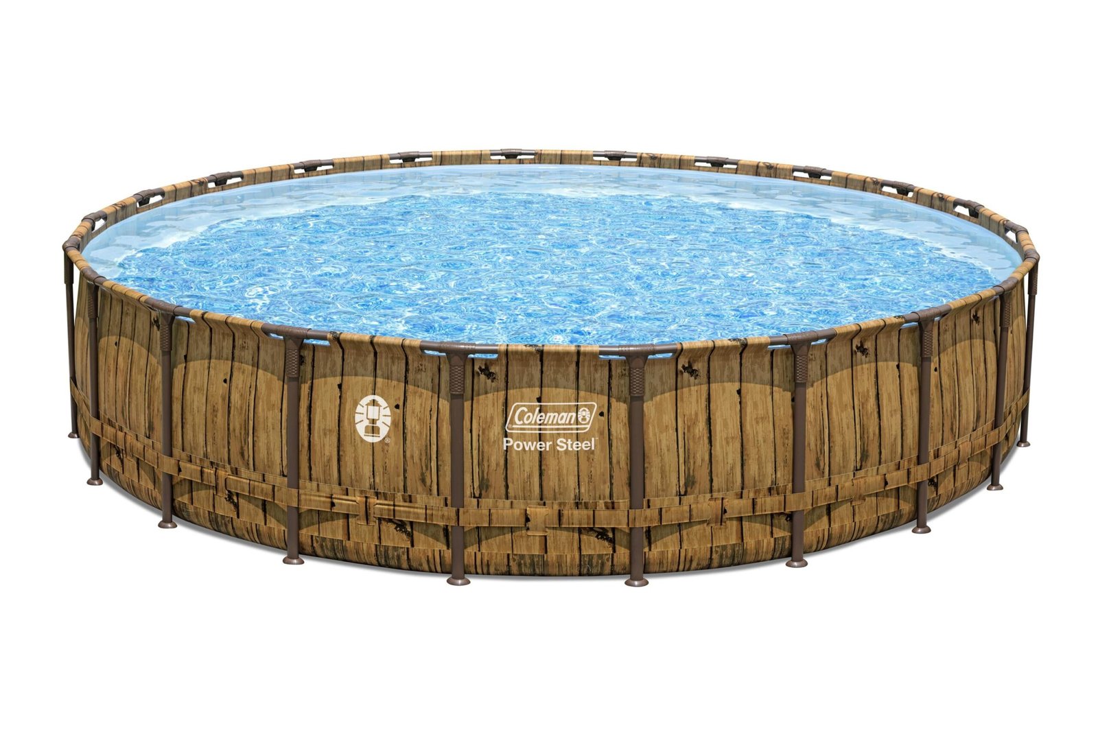 Coleman Power Steel 22′ x 52″ Round Above Ground Pool Set