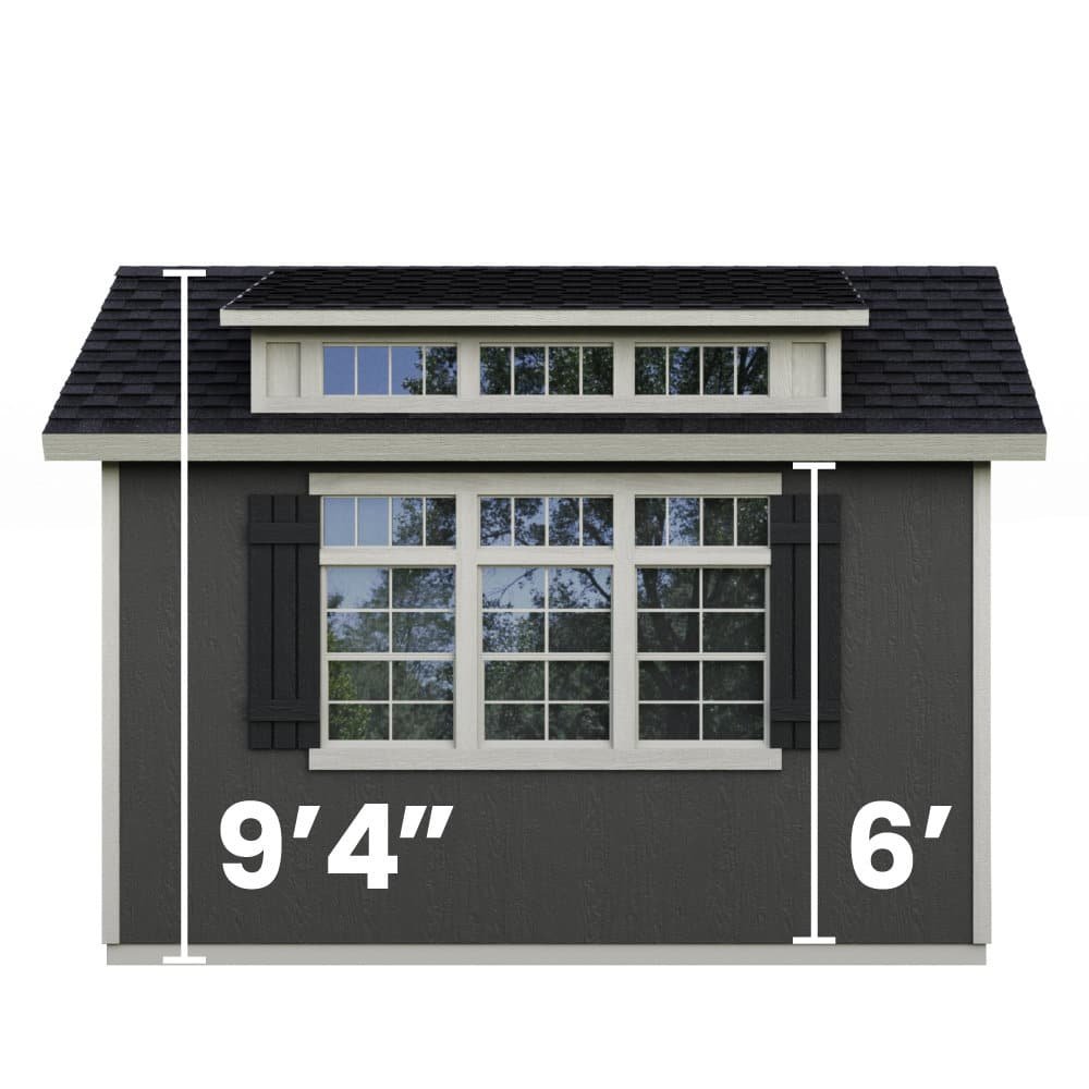 Windemere 10 ft. W x 12 ft. D Storage Shed