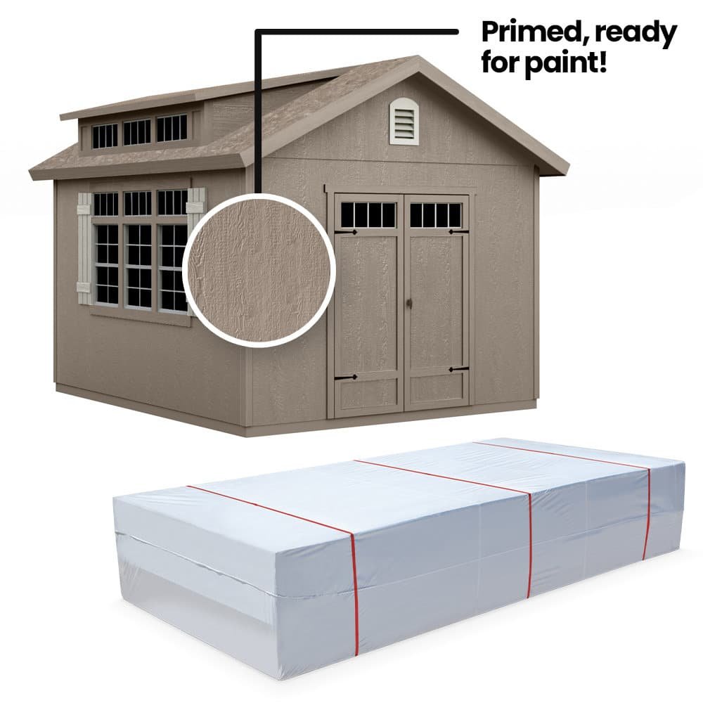 Windemere 10 ft. W x 12 ft. D Storage Shed