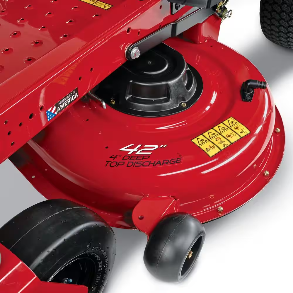 Timecutter 42 In. Briggs and Stratton 22 HP V-Twin Gas Dual Hydrostatic Zero Turn Riding Mower with Smart Speed