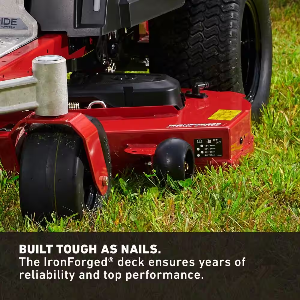 50 In. 23 HP Timecutter Ironforged Deck Kawasaki V-Twin Gas Dual Hydrostatic Zero Turn Riding Mower