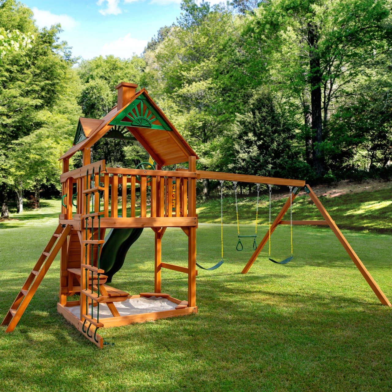 Chateau Swing Set