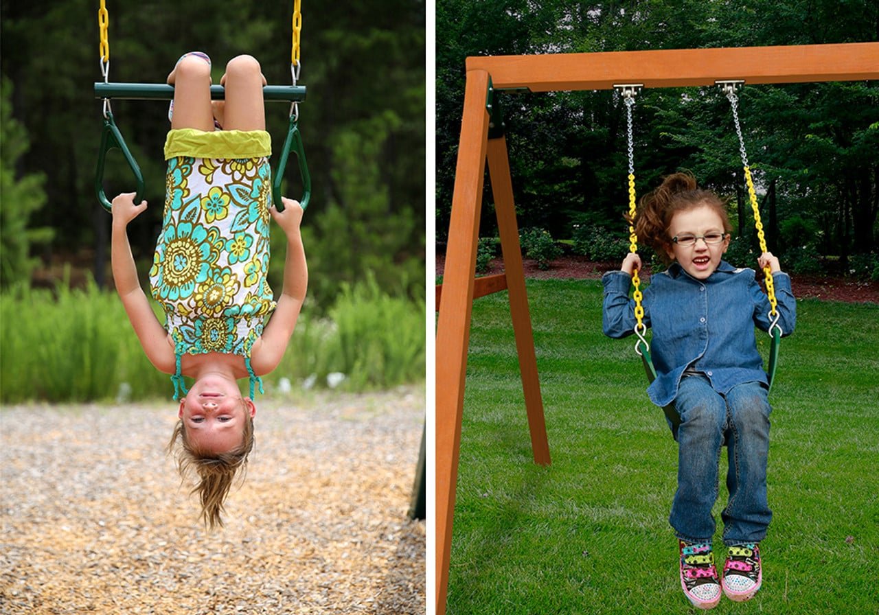Wilderness Gym Swing Set